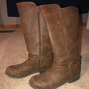 girls brown boots